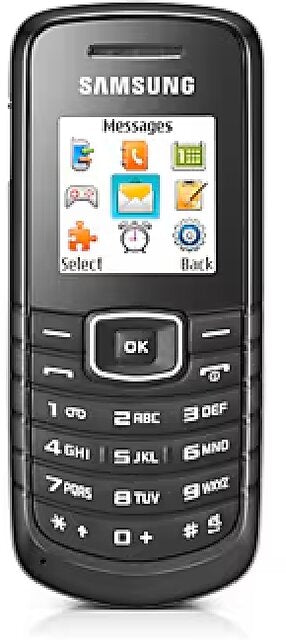 Samsung E1080T (Single SIM, 1.4 Inch Display, Assorted Color)