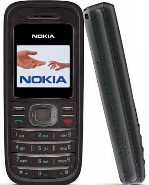 Nokia 1208 (Single Sim, 1.5 inches Display, Assorted Color)