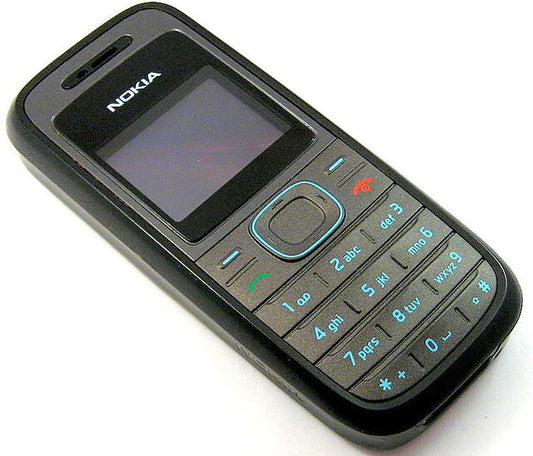 Nokia 1208 (Single Sim, 1.5 inches Display, Assorted Color)