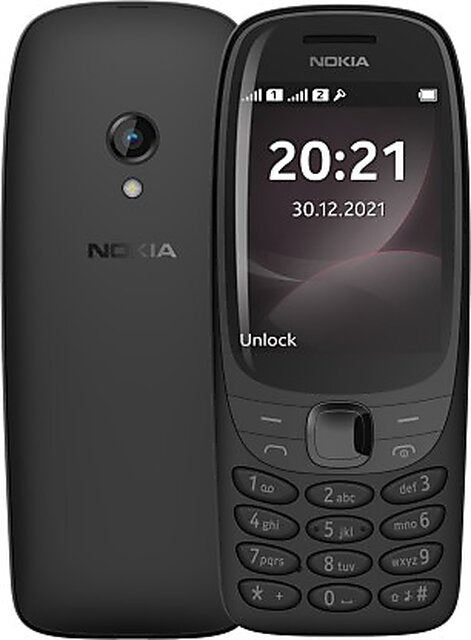 Nokia 6310 (Dual SIM, 2.8 Inch Display, Black)