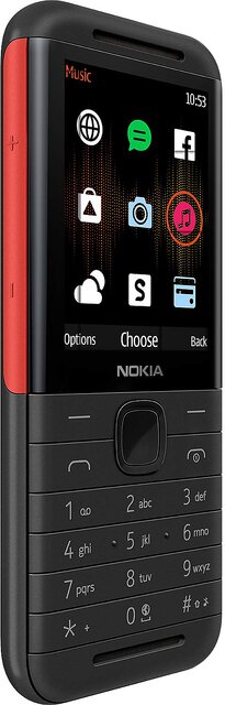 Nokia 5310 (Single Sim, 2.4 Inches Display, Assorted Color)