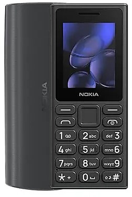 Nokia 105, 4G, 2024 (Dual SIM, 2 Inch Display)