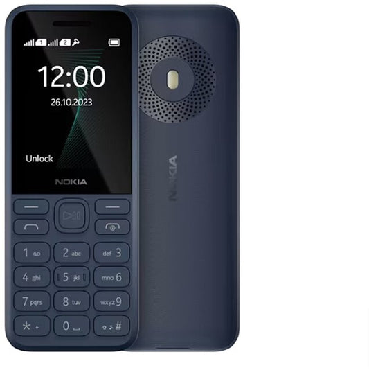 Nokia 130 2023 (Dual Sim 2.4 Inch Display, Black)