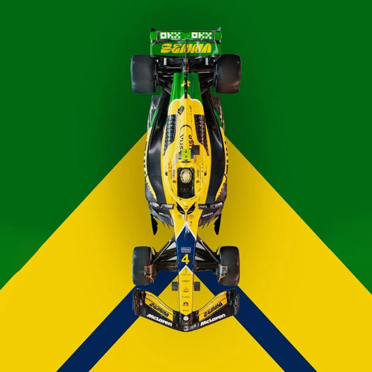 1:43 Mclaren 2024 MCL38 #4 #81 Senna Tribute Edition - 30th Anniversary Monaco GP