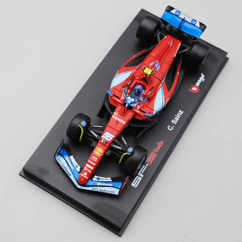 1:43 Ferrari 2024 SF24 #16 #55 - Miami GP