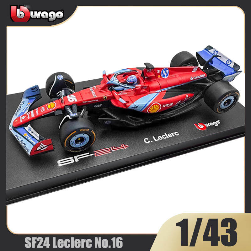 1:43 Ferrari 2024 SF24 #16 #55 - Miami GP