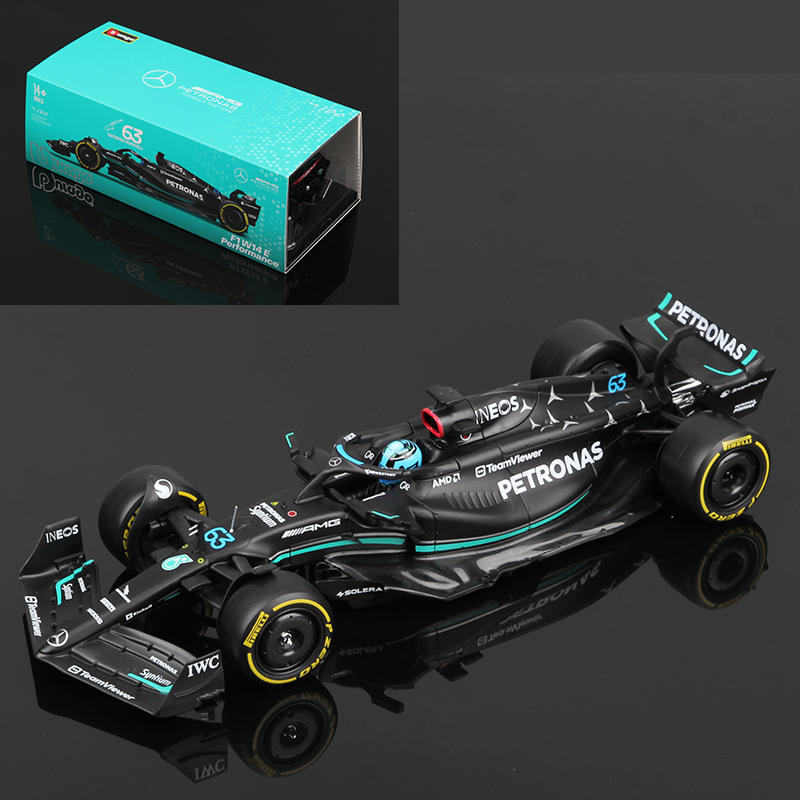 1:24 Mercedes-AMG 2023 W14 Russell #63