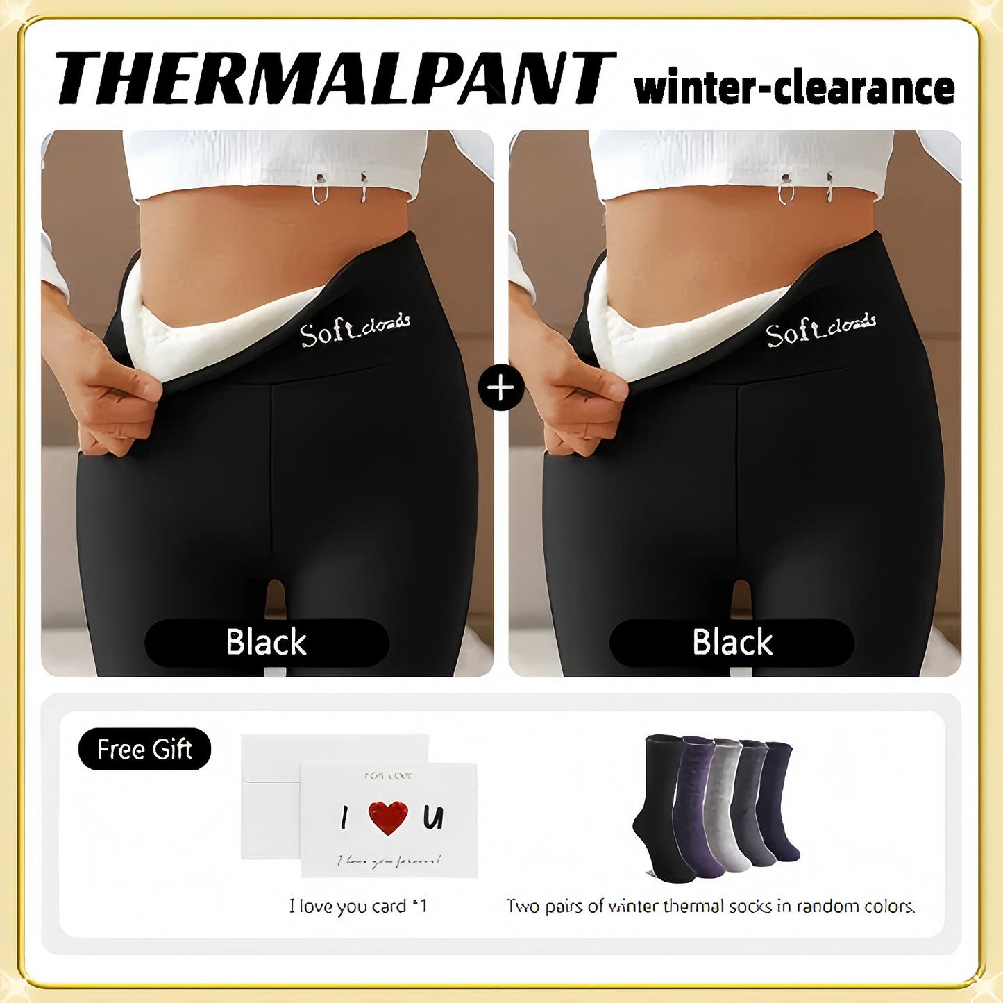 Cloudy Fleece Lined Leggings