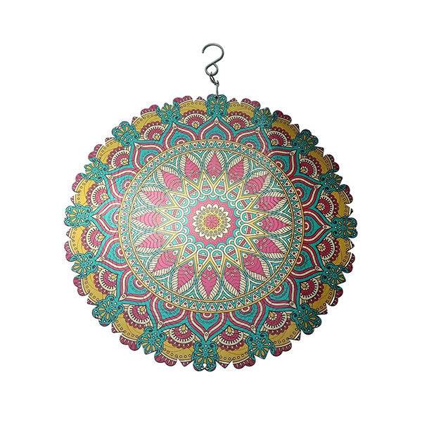 3D Colorful Wind Spinning Mandala