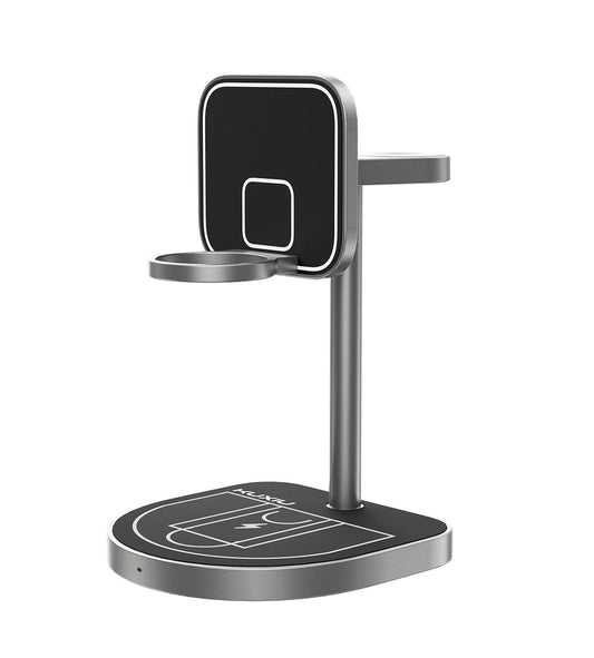 3-Point Power Creative 3-in-1 MagSafe Charging Stand - Black