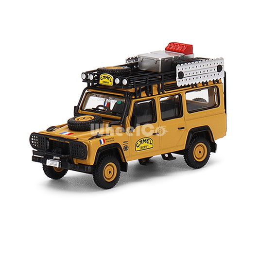 Mini GT Land Rover Defender 110 (1989 Camel Trophy Amazon) - Sealed Box