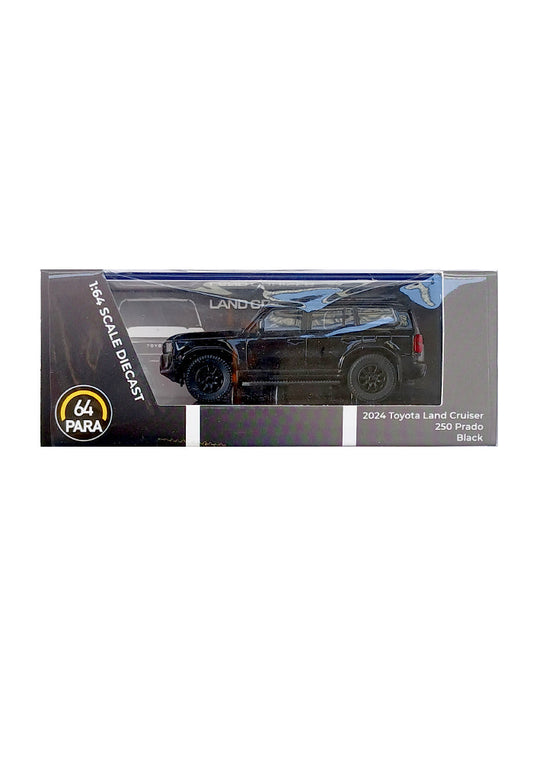 Para64 2024 Toyota Land Cruiser 250 Prado - Black (1:64 Scale)