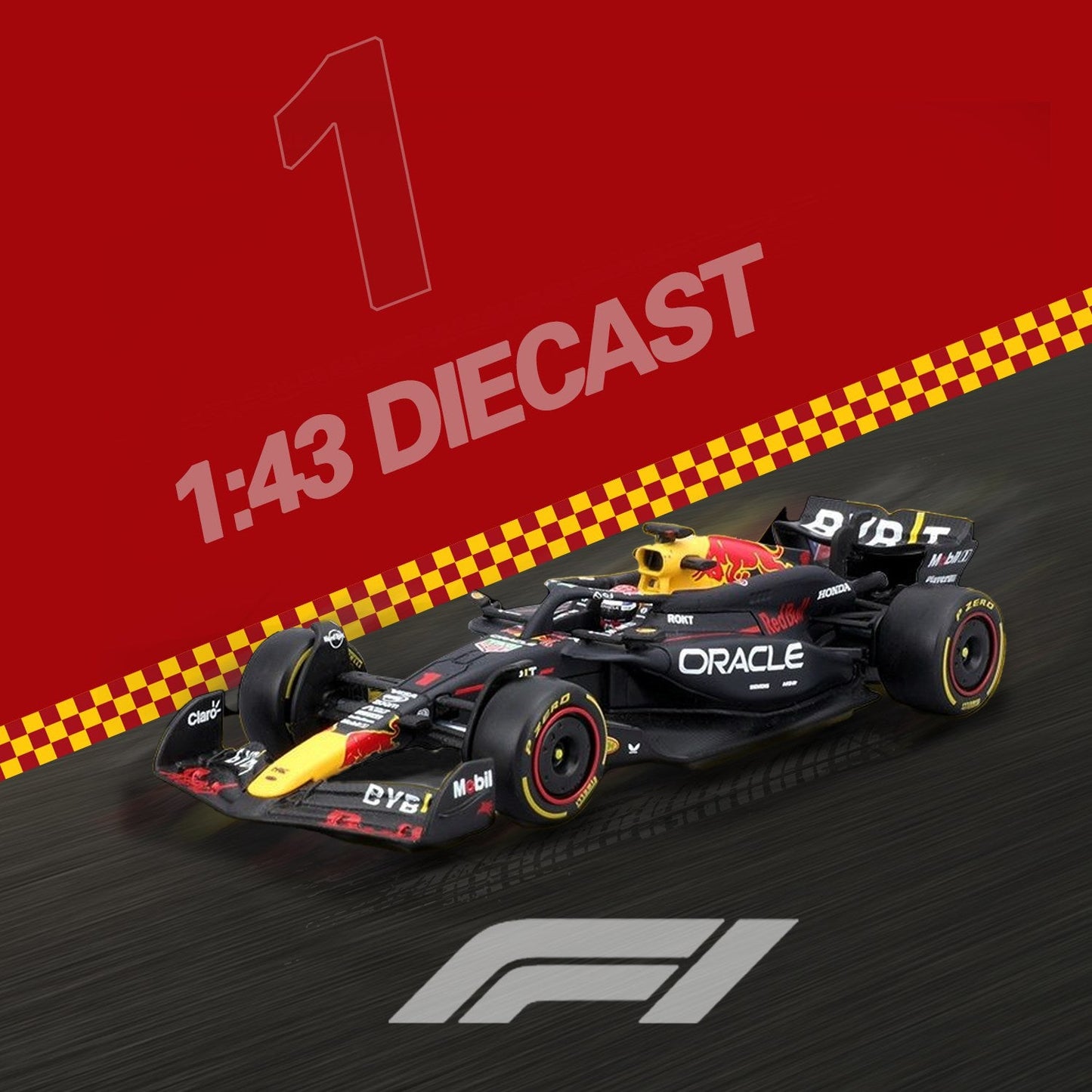 1:43 Red Bull Racing 2023 RB19/20 #1 #11