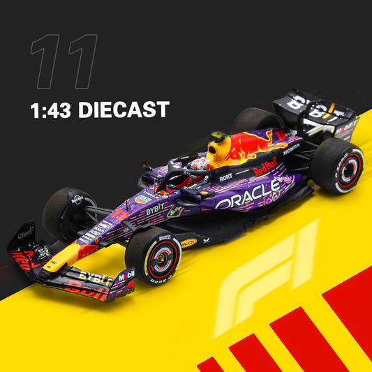 1:43 Red Bull Racing 2023 RB19 #1 #11 - Las Vegas GP