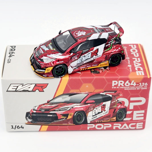 Pop Race Toyota Goodride GR Yaris EVA RT - 1:64
