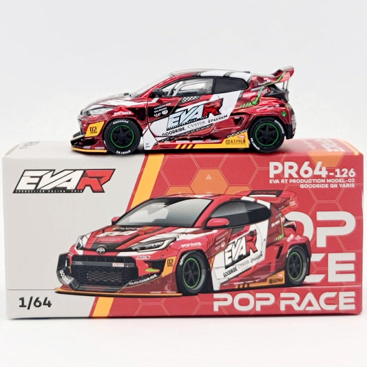 Pop Race Toyota Goodride GR Yaris EVA RT - 1:64