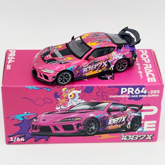 Pop Race Darwinpro 66G WBK Toyota Supra  - 1:64