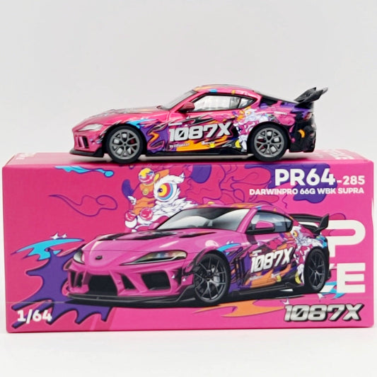 Pop Race Darwinpro 66G WBK Toyota Supra  - 1:64