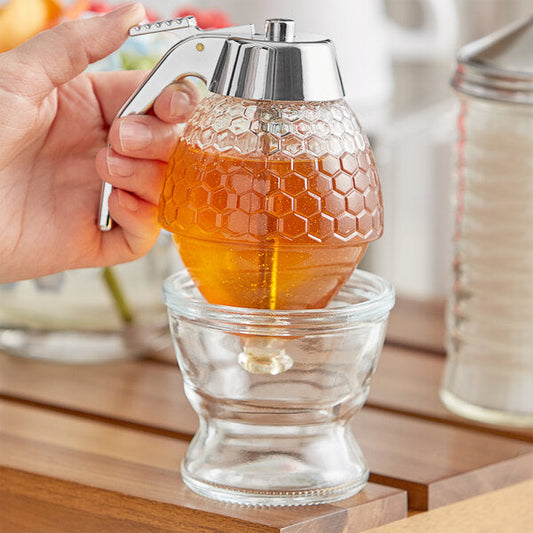 Honey Dispenser - Glass- 8oz