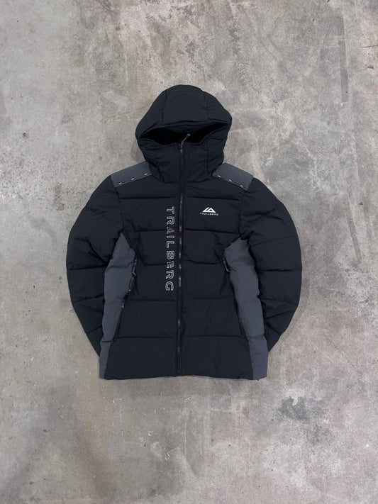 Trailberg Triathlon Insulated Puffer Coat - Black