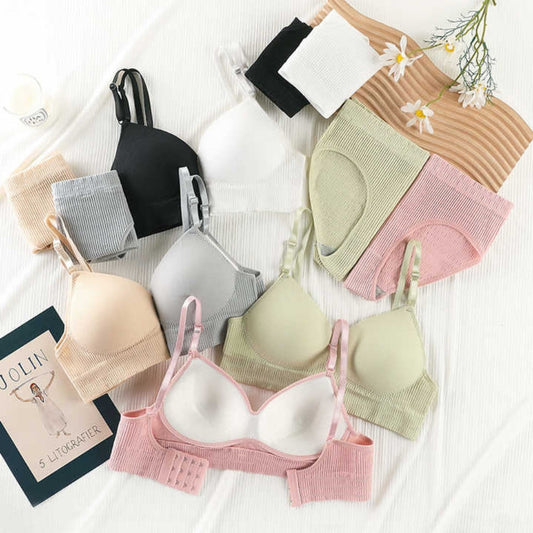 (Pack of 6) Women's  Bra Panty Lingerie Set for Girl's Combo -by Zivina | L-35