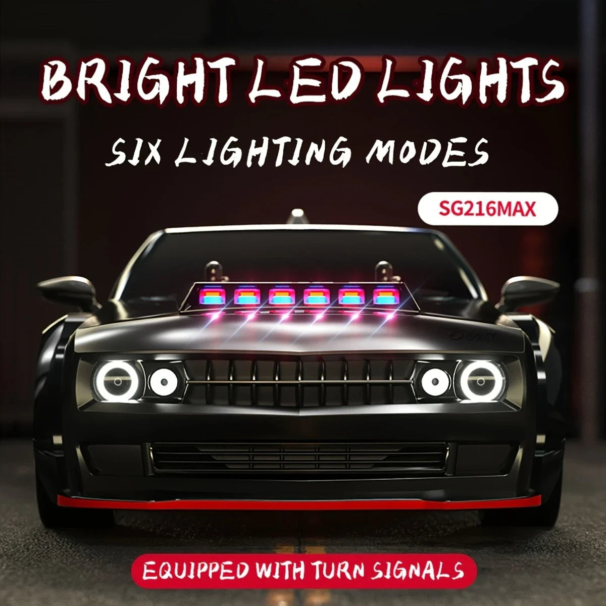 [4WD RC Car] 70KM/H High Speed 4WD Brushless RC Car, 2.4GHz Remote Control