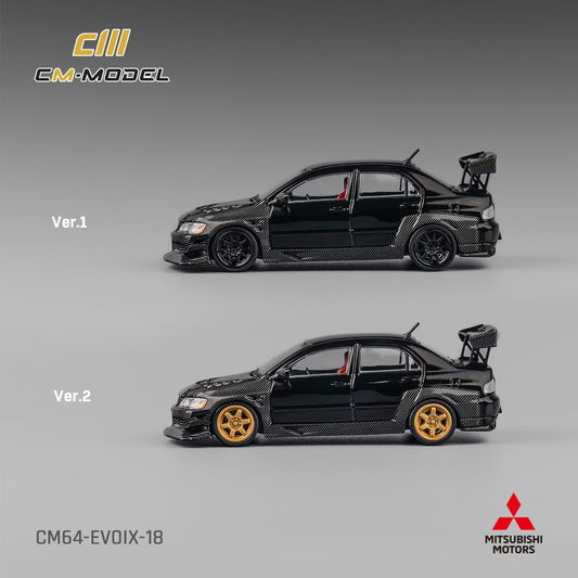 CM Model 1:64 Mitsubishi Lancer Evo IX Carbon CM64-EVOIX-18