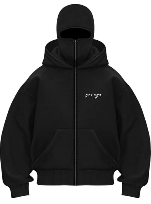BALACLAVA ZIPPER HOODIE