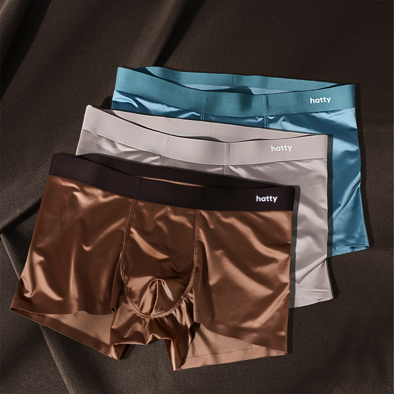 Mulberry Silk Antimicrobial Men's Boxer Briefs