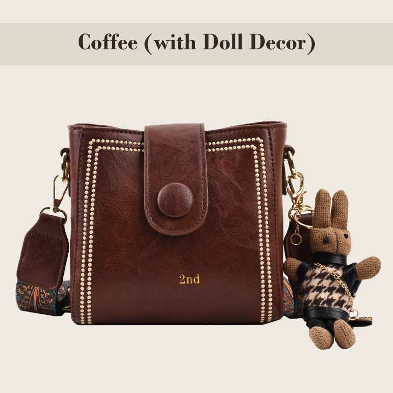 🎁LAST DAY SALE👜Vintage Fashion Bag with Adjustable Wider Shoulder Strap
