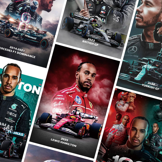 [Souvenir] Lewis Hamilton Postcard Set (10 Cards)