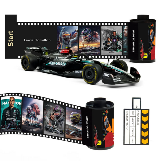 [Souvenir] Lewis Hamilton F1 Film Roll – Mercedes Collectible(10 Frames)