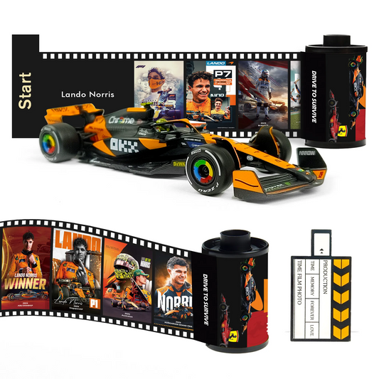 [Souvenir] Lando Norris F1 Film Roll – McLaren Racing Collectible(10 Frames)