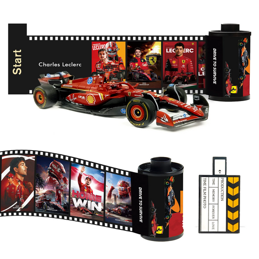[Souvenir] Charles Leclerc F1 Film Roll - Ferrari Collectible(10 Frames)