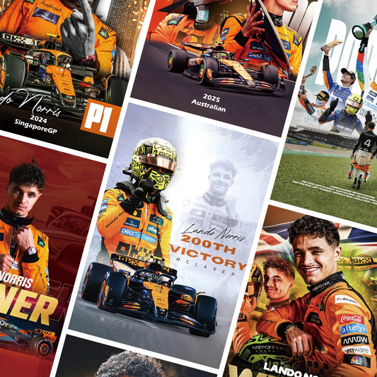 [Souvenir] Lando Norris McLaren Postcard Set (10 Cards)