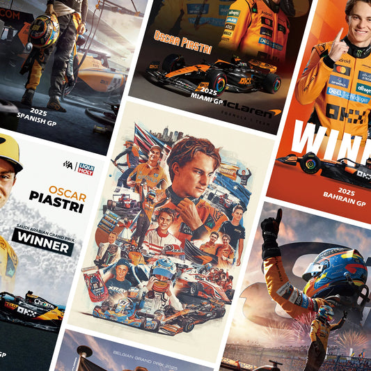 [Souvenir] Oscar Piastri McLaren Postcard Set (10 Cards)