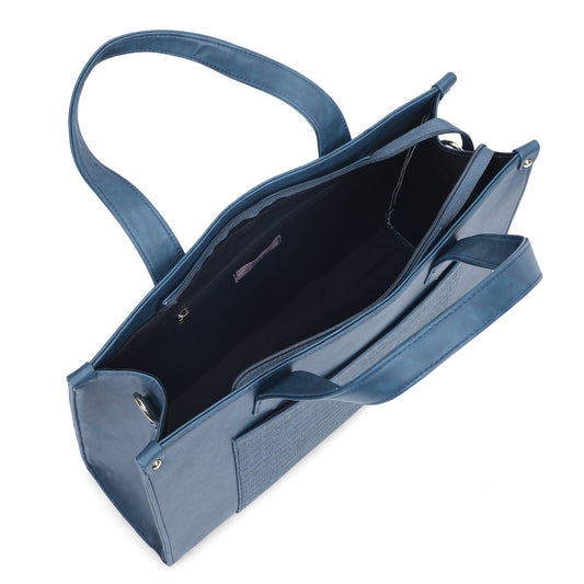 Tote Bag – Teal Blue