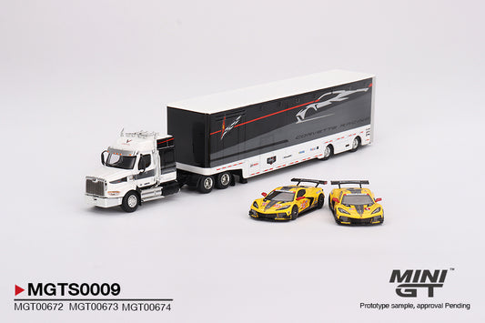 Corvette Racing C8.R Racing Transporter Set