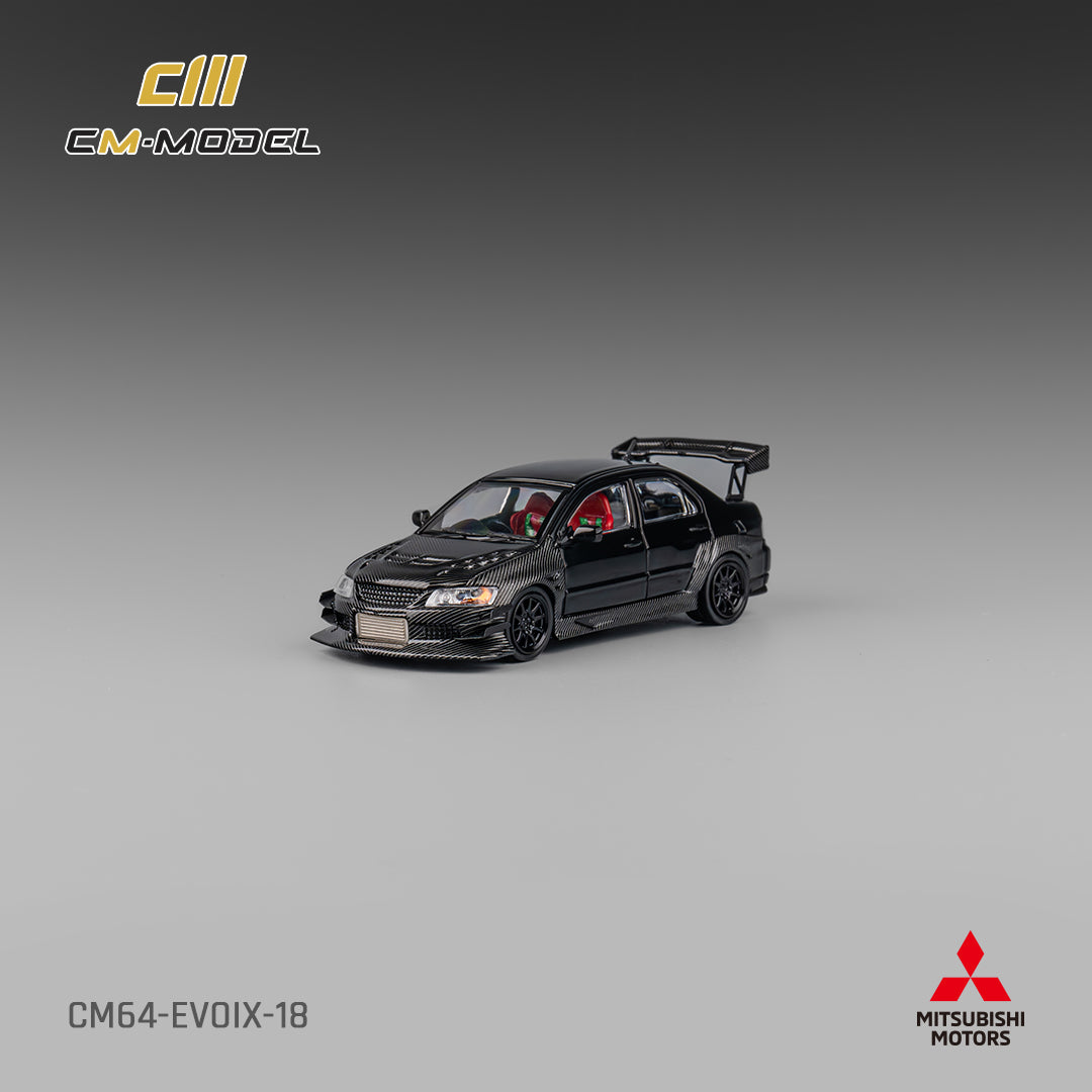 CM Model 1:64 Mitsubishi Lancer Evo IX Carbon CM64-EVOIX-18