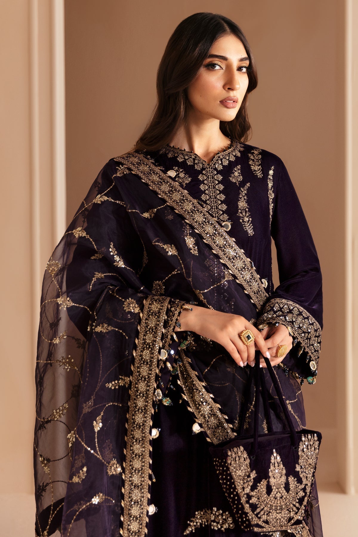Jazmin The Velvet Embroidered Formals