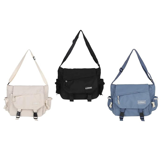 Waterproof Large Capacity Crossbody Bag Harajuku Messenger Bag for Teens Boys