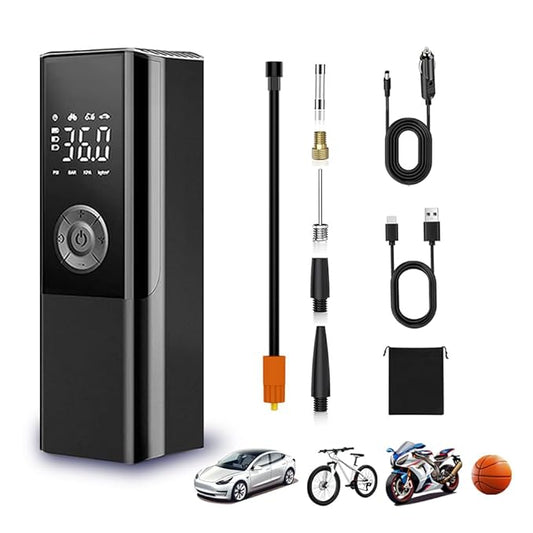 Rechargebale Cordless Air Pump™️ - With Pressure Gauge