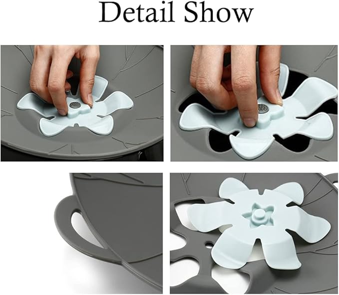 3-piece reusable silicone lid set