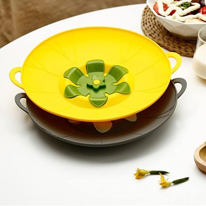 3-piece reusable silicone lid set