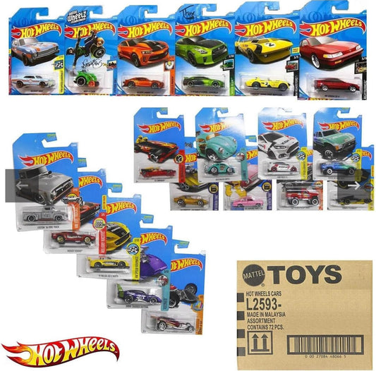 Hot Wheels - Mattel Die Cast Cars (Random 5 pc)
