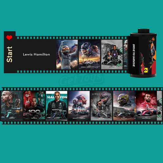 [Souvenir] Lewis Hamilton F1 Film Roll – Mercedes Collectible(10 Frames)