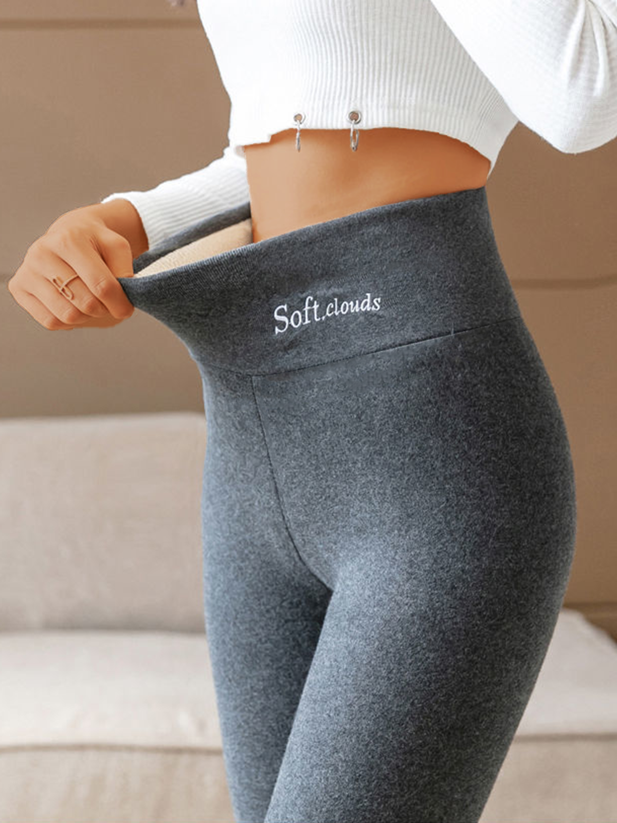 Cloudy Fleece Lined Leggings