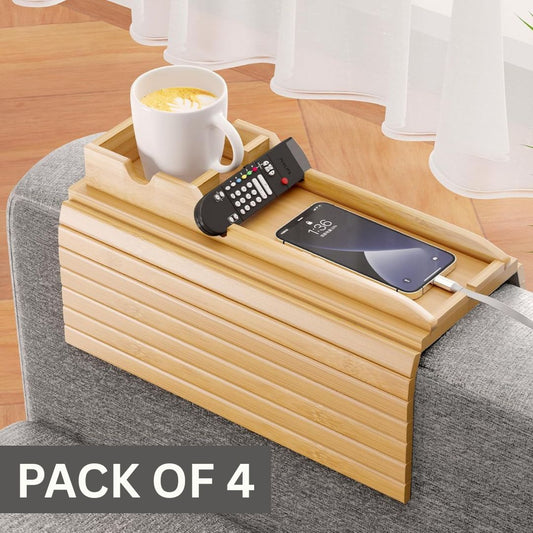 Bamboo Sofa Armrest Tray™️