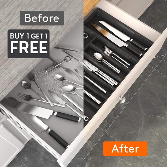 Premium Expandable Utensil Organizer - For The Modern Kitchen™️