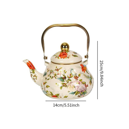 Tea Kettle with Handle Multiuse Coffee Pot for Household Party Coffee 2.5L